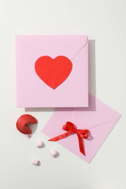 Sevgililer Günü konsepti, üst manzara