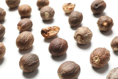 Farklı baharat, sos ve hindistan cevizi kavramları