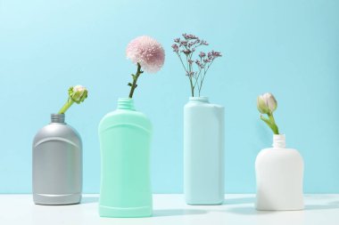 Concept of spring cleaning and house cleaning