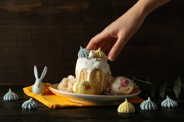 Concept of Easter, spring holy holiday concept