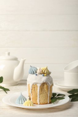 Concept of Easter, spring holy holiday concept, space for text