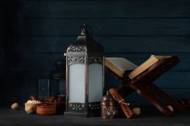 Concept of Muslim holy month Ramadan Kareem