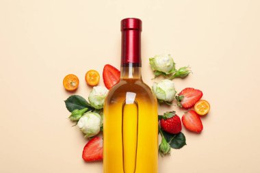 The concept of a delicious alcoholic drink - wine