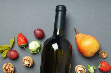 The concept of a delicious alcoholic drink - wine