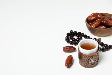 Concept of Muslim holy month Ramadan Kareem, space for text