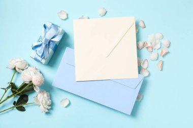 Concept of greeting, 8 march, Women's day, space for text