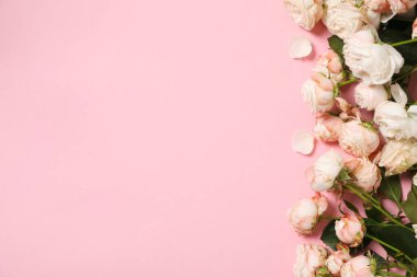 Concept of greeting, 8 march, Women's day, space for text