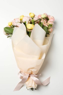 Concept of greeting, 8 march, Women's day, top view
