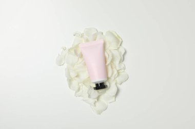 Cilt bakımı, krem kozmetik, üst görünüm