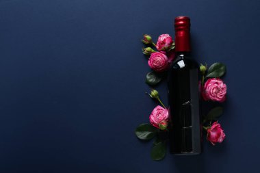The concept of a delicious alcoholic drink - wine