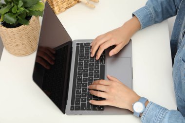 Concept of workspace, workspace of freelancer, business concept