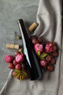 The concept of a delicious alcoholic drink - wine