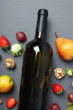 The concept of a delicious alcoholic drink - wine