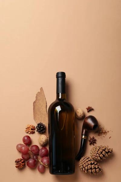 Concept Delicious Alcoholic Drink Wine — 스톡 사진