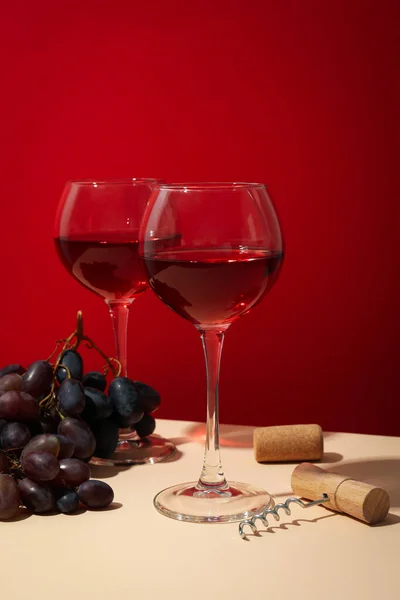 Концепция Вкусного Алкогольного Напитка Вкусного Вина — стоковое фото