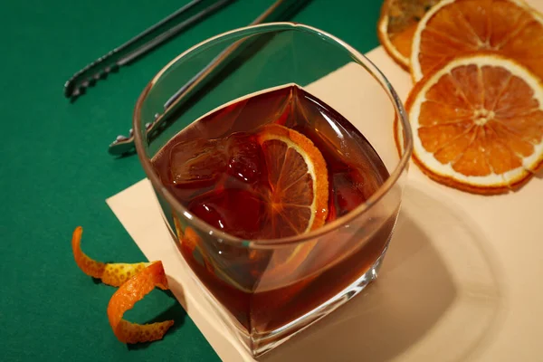 Begreppet Läcker Alkohol Dryck Välsmakande Whisky — Stockfoto