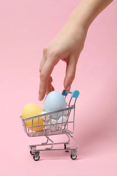 Concept Easter Shopping Holidays Shopping Concept — Stock Fotó