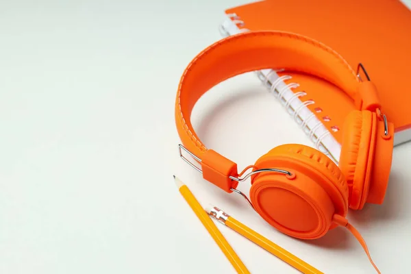 Concept Listening Audio Music Headphones — Photo