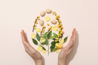 Concept of Easter, Happy Easter holidays concept