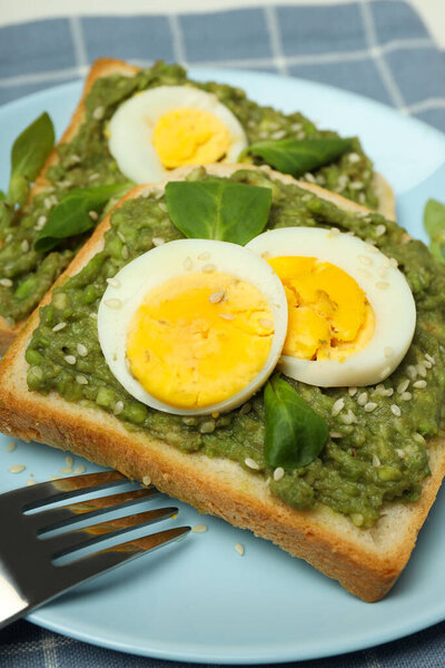 Концепция вкусного завтрака с вкусной едой, закрыть