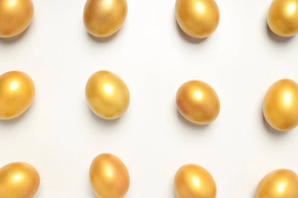Golden Eggs Pension Savings Investments Retirement — Stock Photo, Image