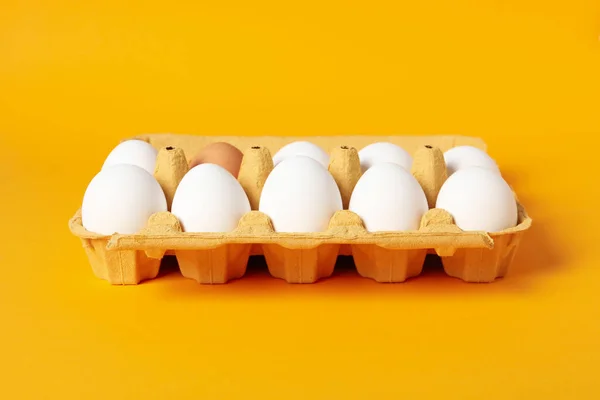 Begreppet Ingredienser För Matlagning Frukost Ägg — Stockfoto
