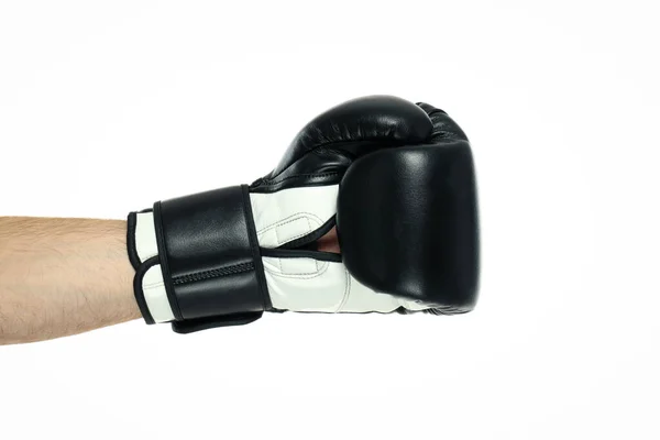 Concept Boxing Sport Lifestyle Isolated White Background — Zdjęcie stockowe