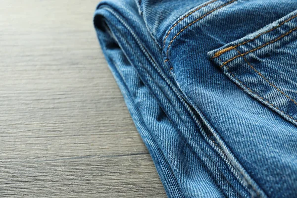 Konzept Jeans Konzept Freizeitkleidung Jeans Als Alltagskleidung — Stockfoto