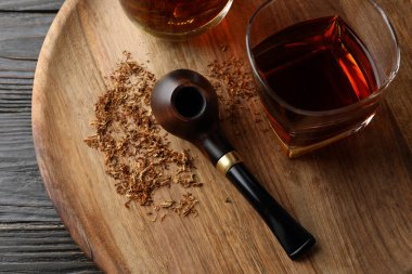 Rahatlama kavramı, sigara piposu, kapat