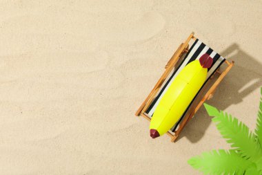 Yaz titreşimleri, tatil ve yaz mevsiminde rahatlama, metin için boşluk