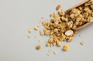 Kahvaltıda pişmemiş yemek fotoğrafı - Müsli.