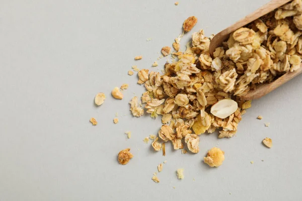 Kahvaltıda pişmemiş yemek fotoğrafı - Müsli.