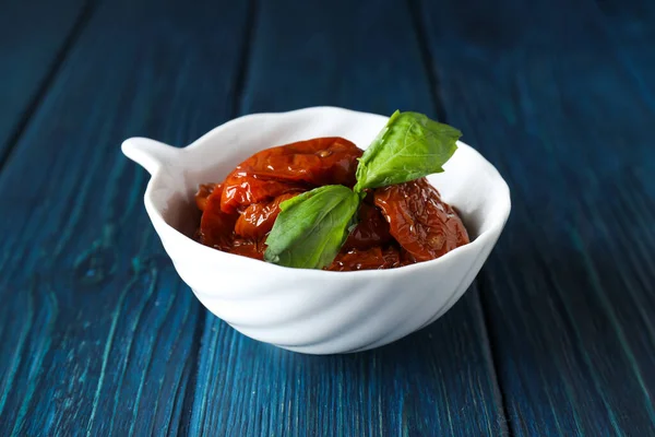 stock image Concept of tasty food - sun-dried tomato