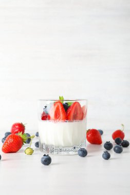 Lezzetli tatlı - Panna Cotta, metin için yer