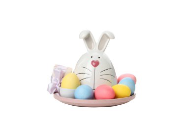 Concept of Easter, isolated on white background