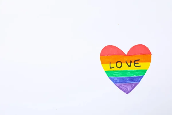 Σύνθεση Για Την Κοινότητα Pride Και Λοατκι Χώρος Για Κείμενο — Φωτογραφία Αρχείου
