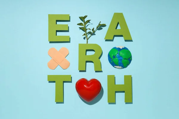 Dzień Ziemi Koncepcja Ochrony Środowiska Koncepcja Ekoprojektu — Zdjęcie stockowe
