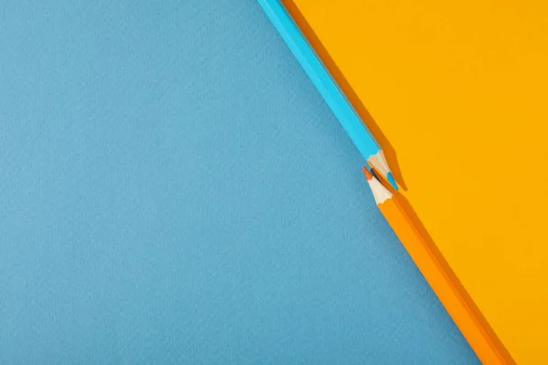 Concept Supplies Drawing Colorful Pencils — Fotografia de Stock