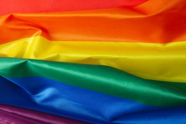 Gurur ve LGBTQ topluluk konsepti için kompozisyon