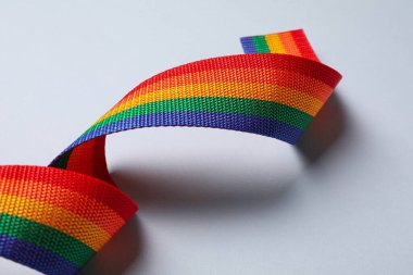 Gurur ve LGBTQ topluluk konsepti için kompozisyon