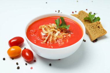 Dish made from tomatoes - tasty tomato soup