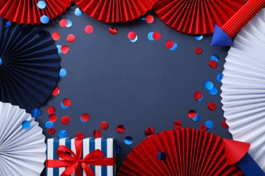 ABD 'nin Bağımsızlık Günü, 4 Temmuz için kompozisyon, metin için boşluk