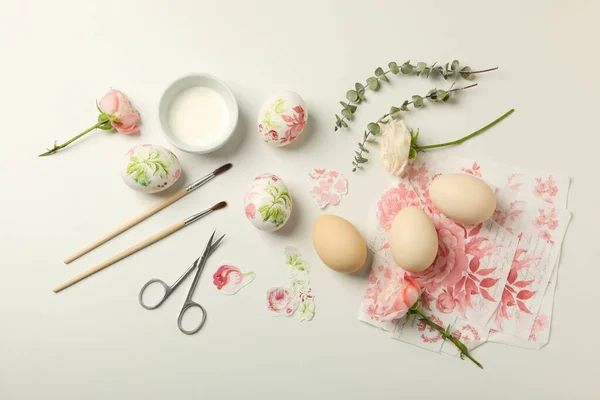 stock image Concept of Easter, spring holy holiday concept, top view