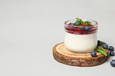 Lezzetli tatlı - Panna Cotta, metin için yer