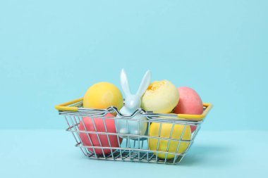 Concept of Easter shopping, holidays shopping concept