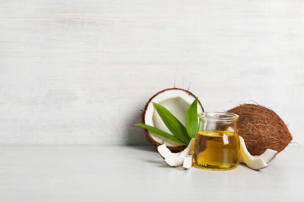 Product for beauty procedures, skin and body care - coconut oil