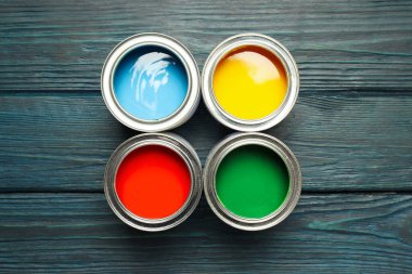 Sanat ve onarım araçları - boya, üst görünüm