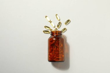 Dokunulmazlık destek kapsülleri - Omega, sağlık konsepti