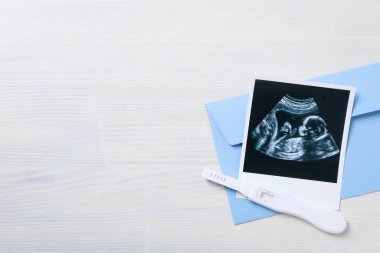 Concept of pregnancy and maternity, space for text