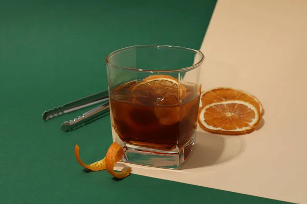 Koncepcja Smacznego Napoju Alkoholowego Napoju Whisky — Zdjęcie stockowe